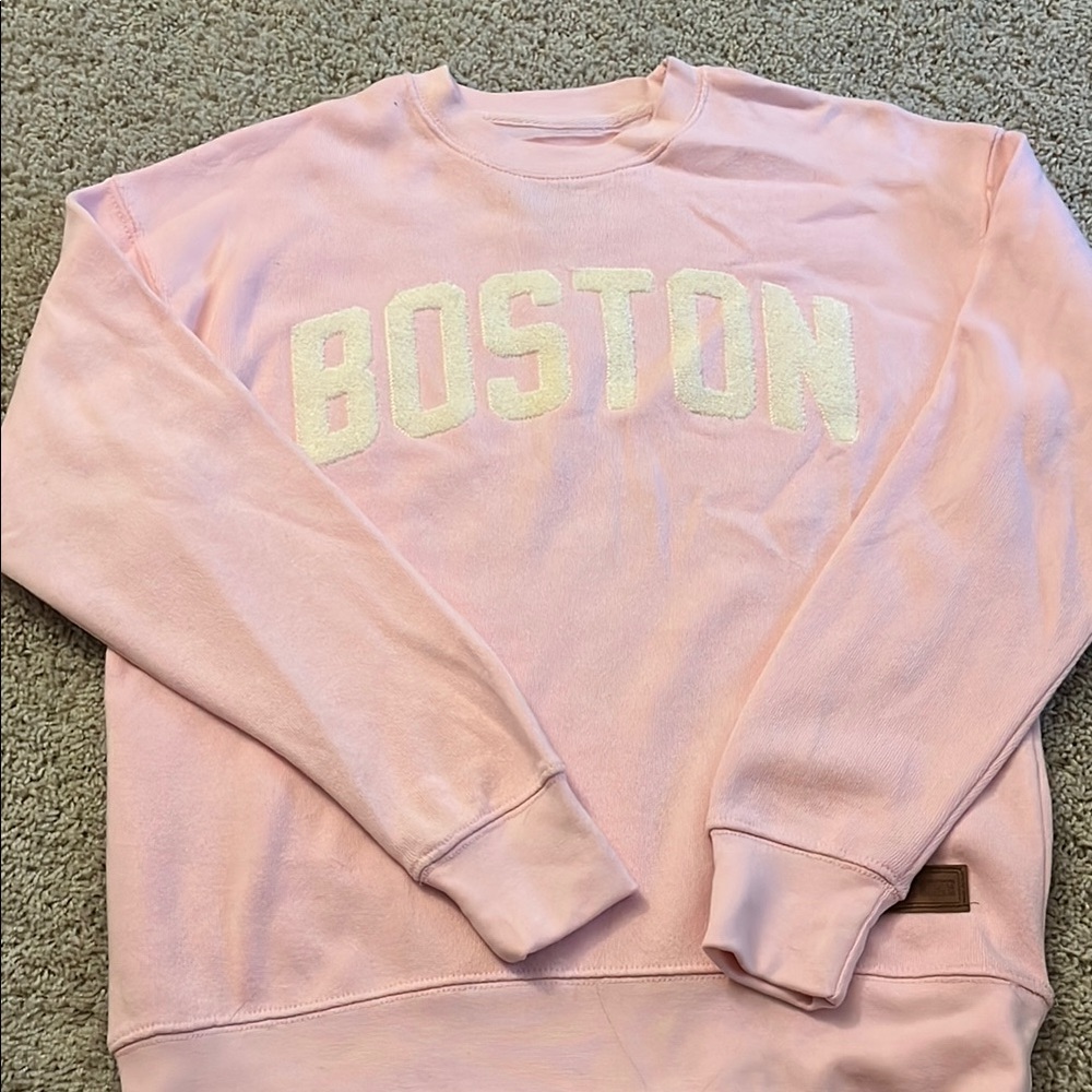 Pink Boston Sweatshirt